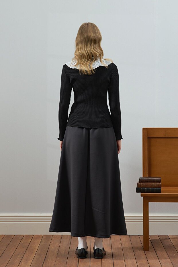 Siyah Scuba Etek - 4