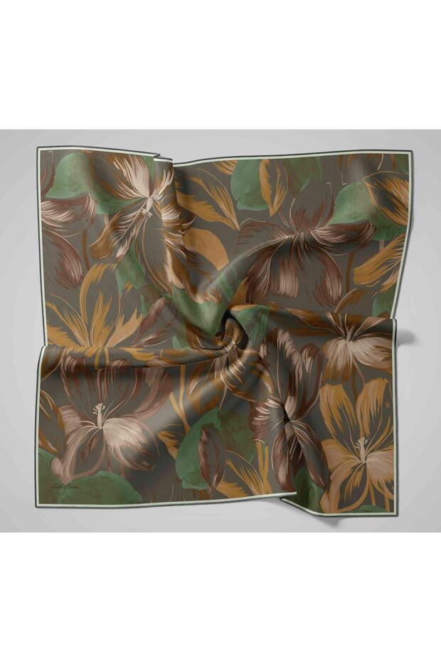 Twill İpek Eşarp 11480-61 - 7