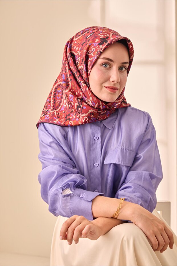 Twill İpek Eşarp 11478-19 - 3