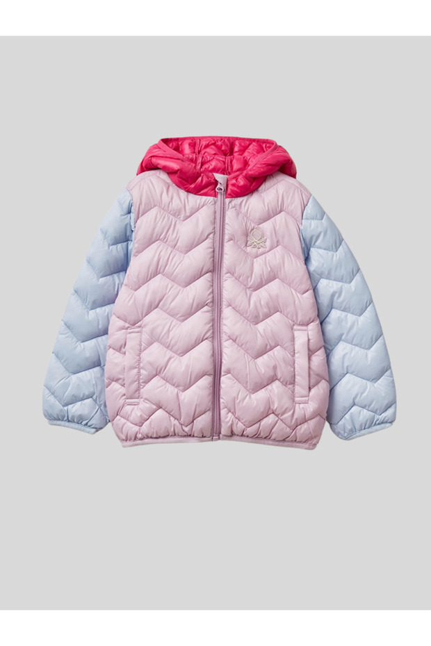 Girl's Colorful Coat 1-6 Years Old Pink