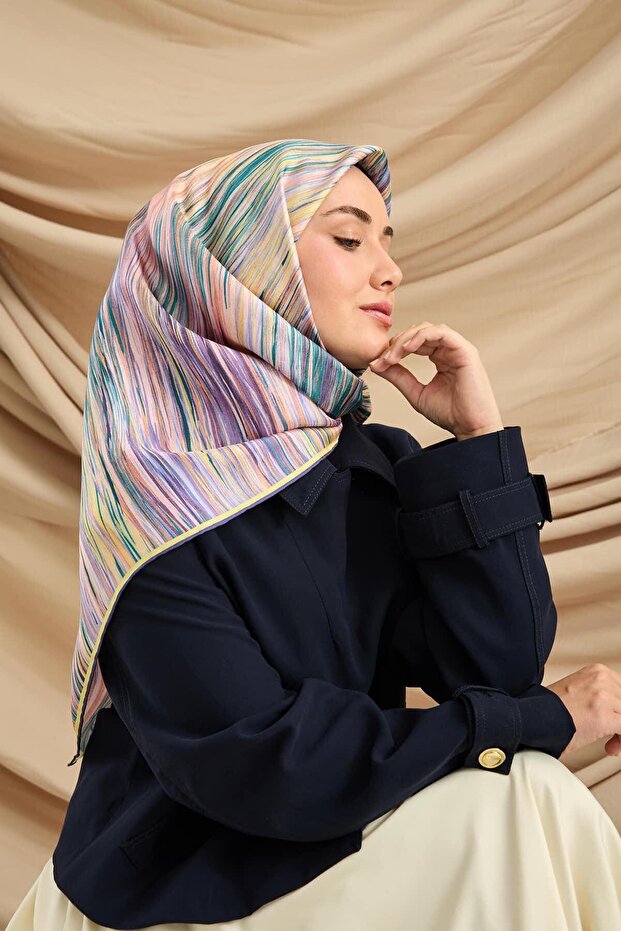 Twill İpek Eşarp 11484-05 - 5