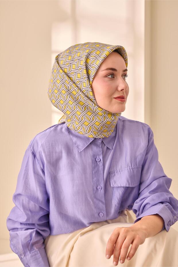 Twill İpek Eşarp 11479-05 - 6