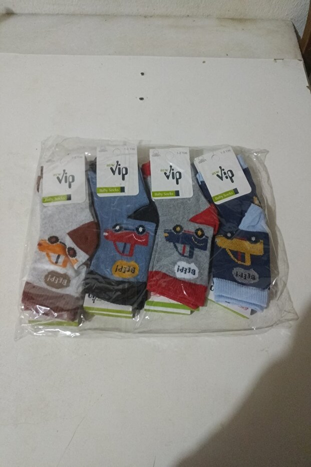 Boy Baby Socks (1-2 Years Old Child) 4 Pieces Good Quality Useful Beautiful Stylish