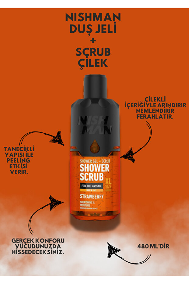 ÇİLEK DUŞ JELİ+SCRUB - 2