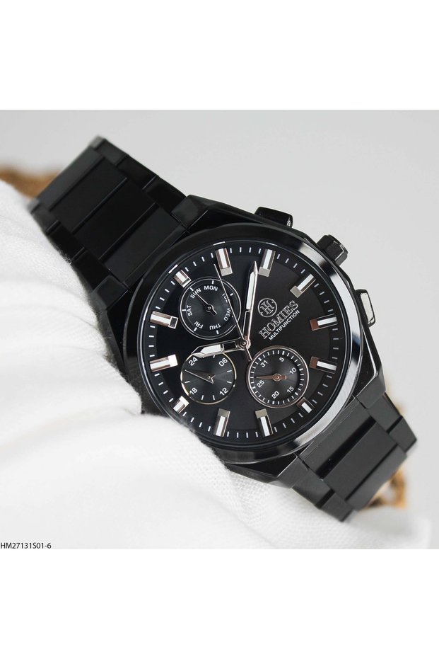 Hm27131S01-6 Men's Wristwatch with Steel Band