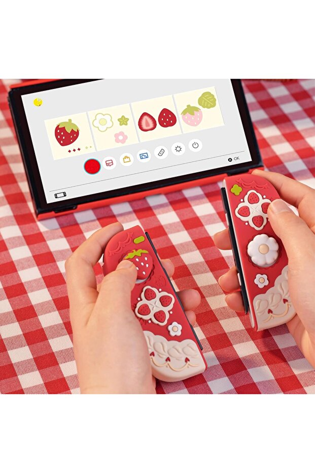 Protective Case for Switch OLED Slim Cover Case Compatible with Switch OLED Separable Soft - 7