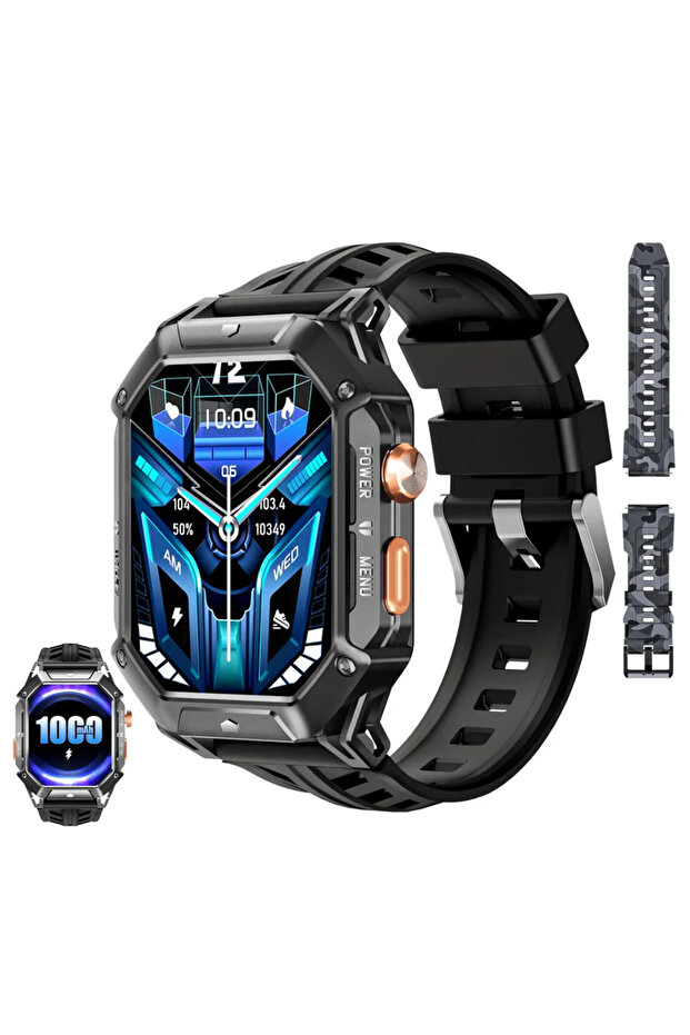 Ceas inteligent BT80 MILITAR - 1