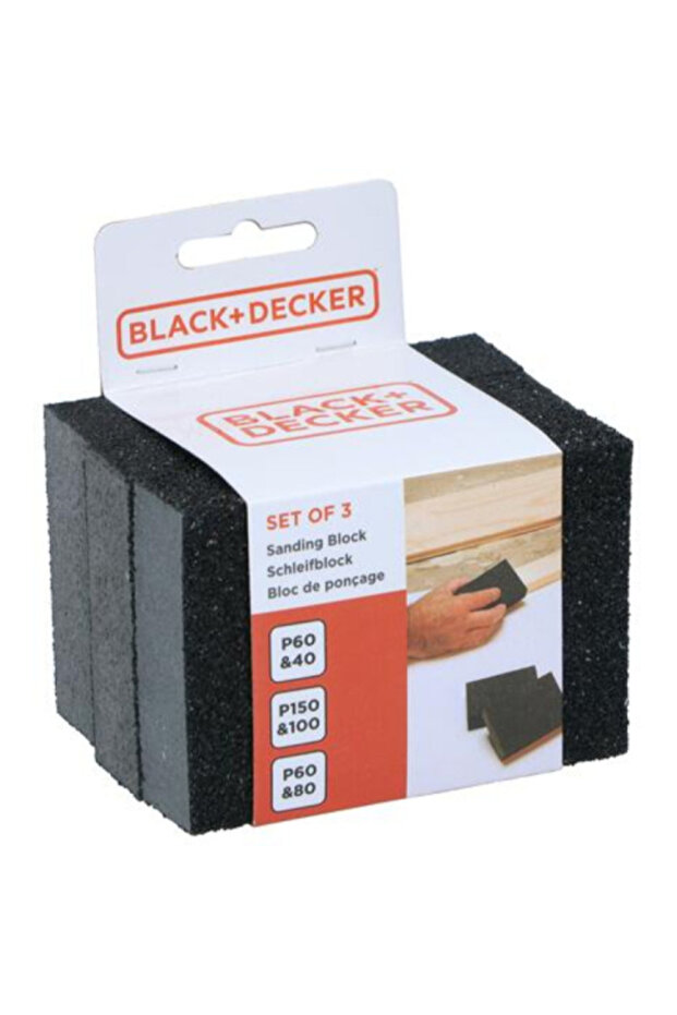 مجموعة مكعبات الصنفرة متعددة الاستخدامات من 3 قطع - 1