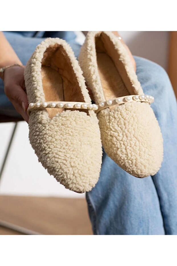 peluş ev içeri babet - 2