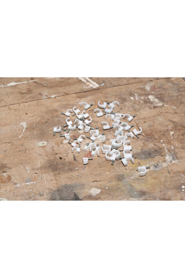 مشابك كابلات متنوعة من 100 قطعة - 2