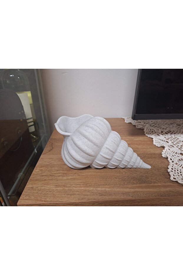 Decorative Seashell Vase - 1