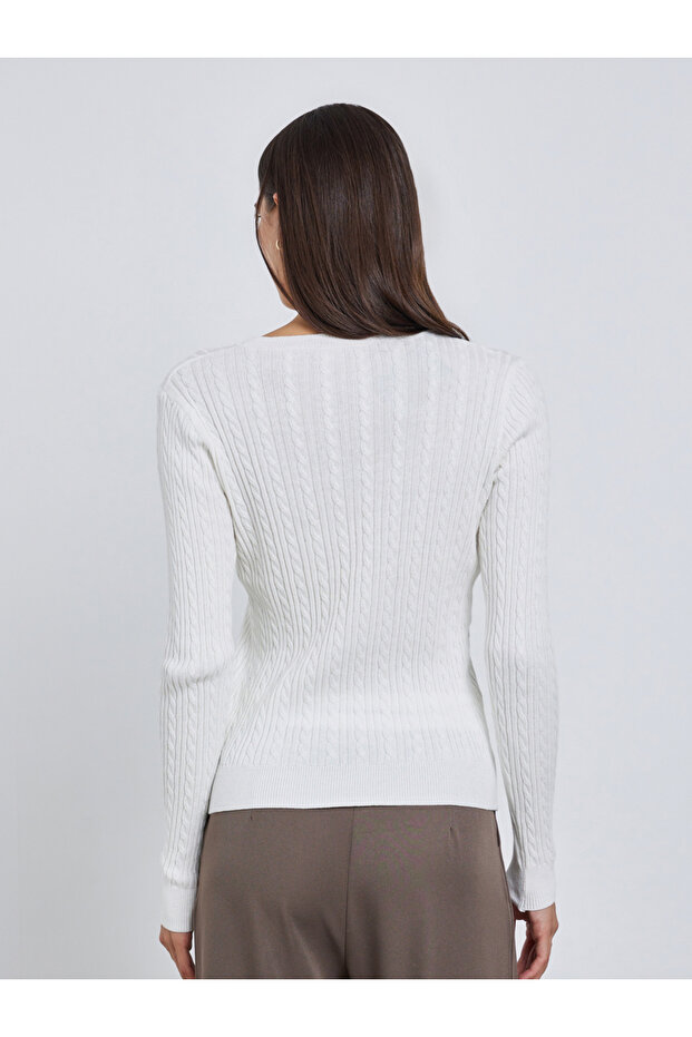 سترات كابل صلبة برقبة دائرية - 5