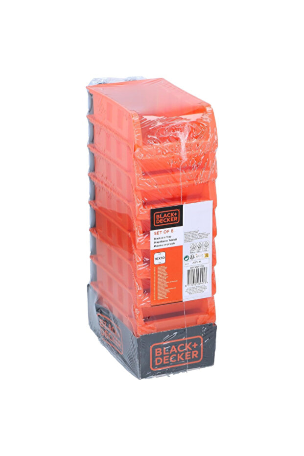 8-Piece Stackable Organizer Tray 16 x 10cm - 2