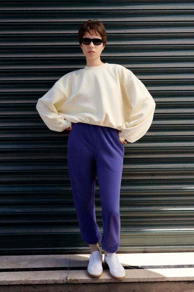 Koala SuperSoft Kadın Eşofman Altı - Mor - 2