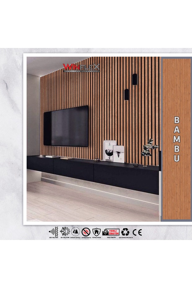 WİNPANEL DEKORATİF AHŞAP DUVAR PANEL – (60X240CM). - 2