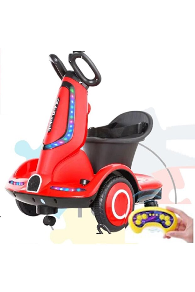 سيارة كهربائية للأطفال - حمراء - 1