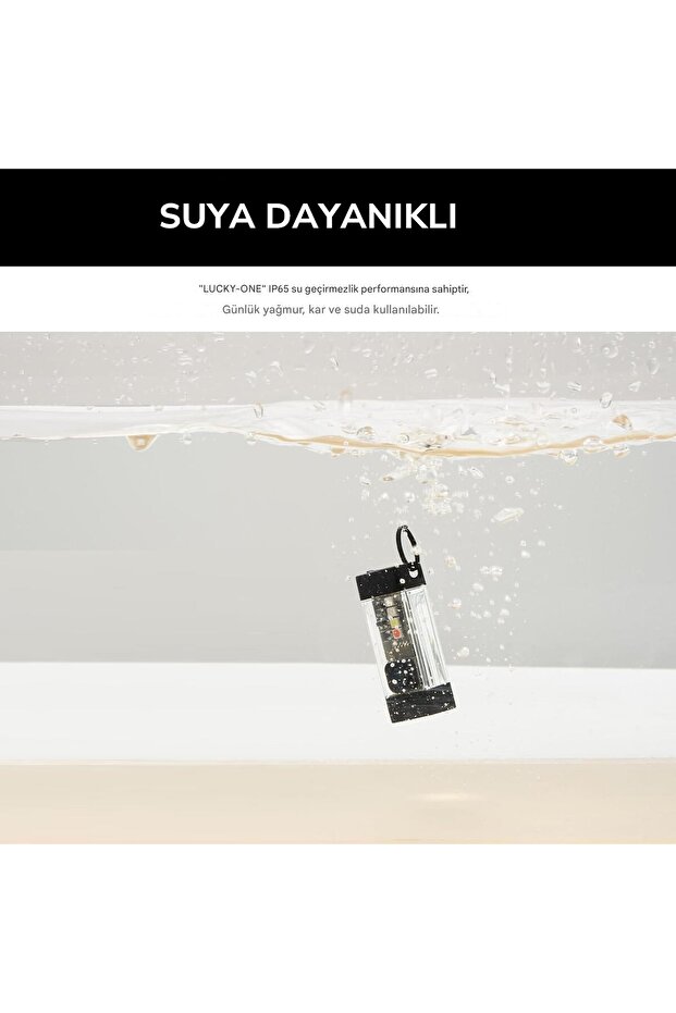 Type-c Şarjlı 9 Mod Su Geçirmez Manyetik Çok İşlevli Mini El Feneri - 4