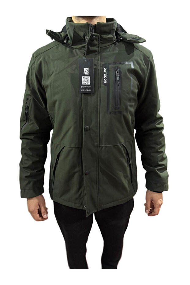 SoftShell Kaban Yeşil - 3