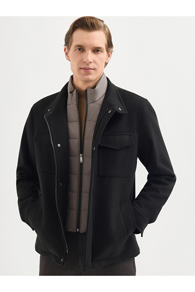 Erkek Mont-Siyah - 2