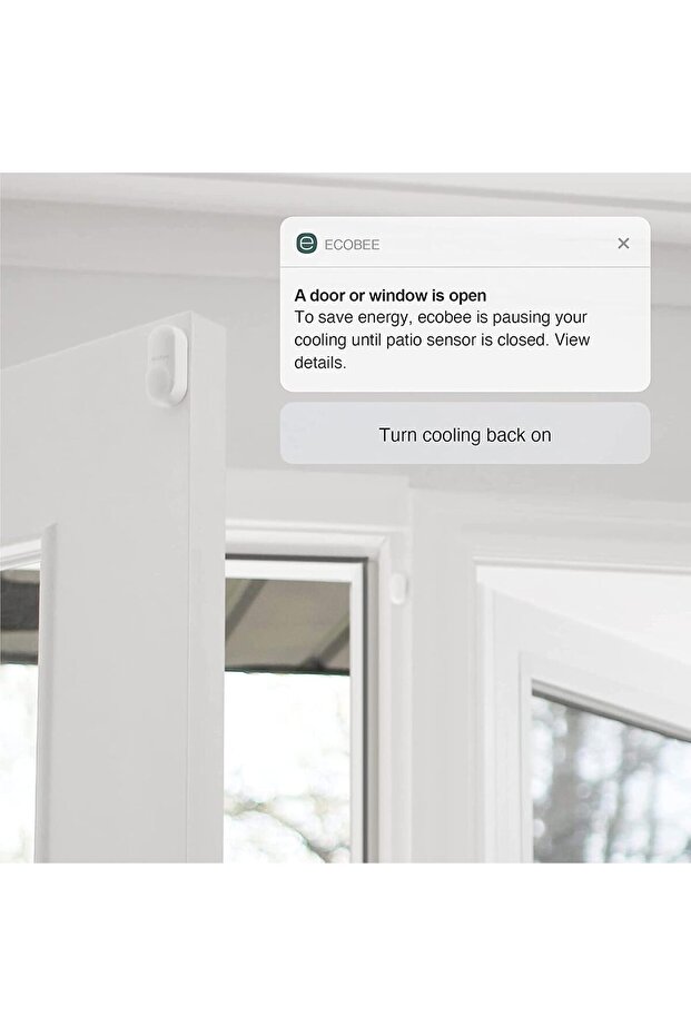 منظم حرارة ذكي مع تحكم صوتي، أسود - 4