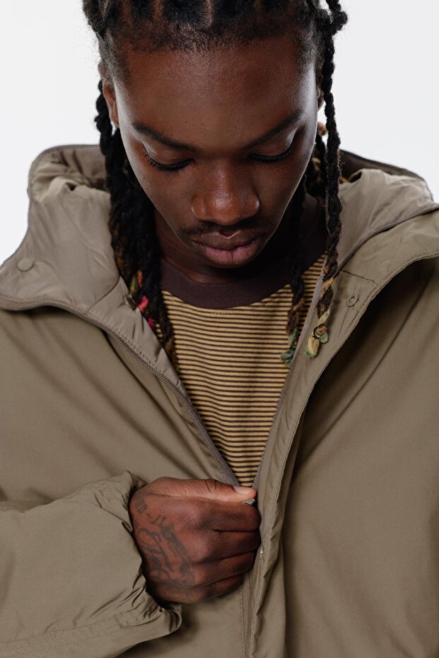 Kapüşonlu dolgulu yağmurluk - 5