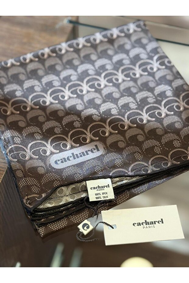 Monogram Twill İpek Eşarp 9003313 - 3