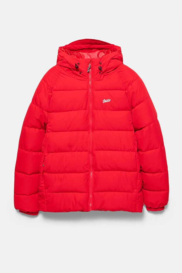 Kapüşonlu şişme STWD mont - 6