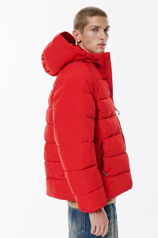 Kapüşonlu şişme STWD mont - 3