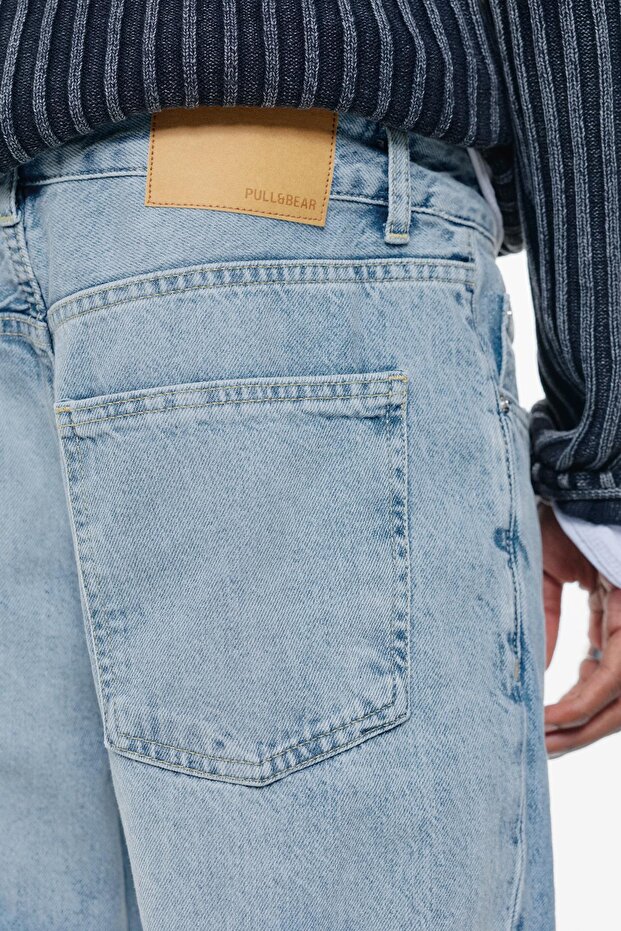 Slim fit çan paça jean - 4