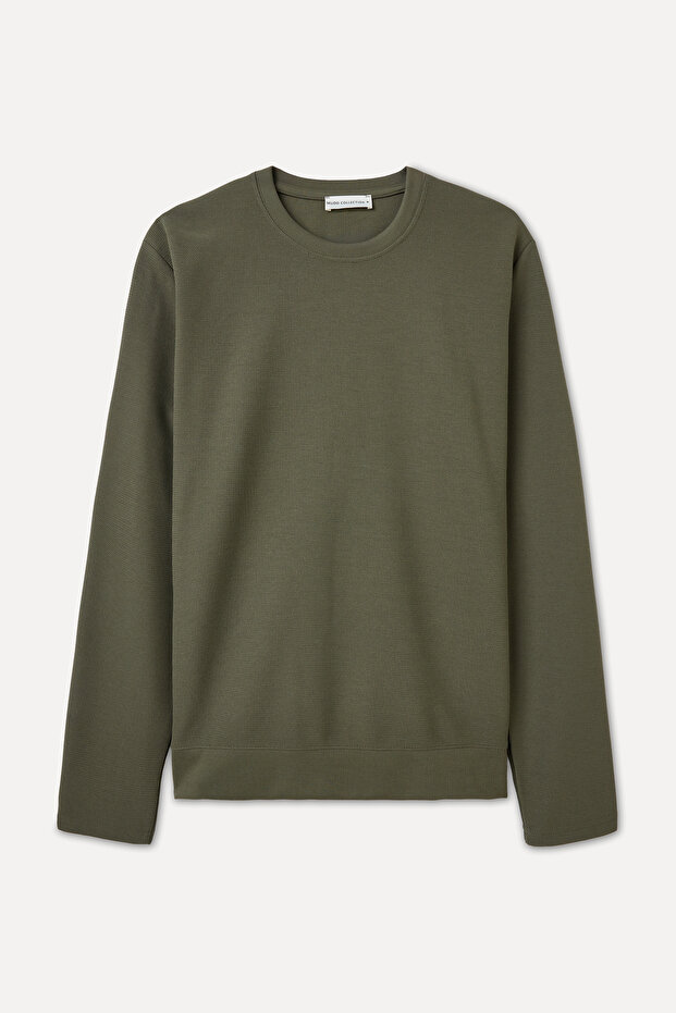 BİSİKLET YAKA SWEATSHIRT - 4