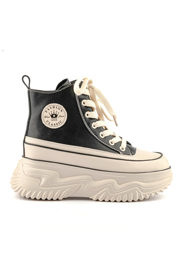 Kadın Kalın Taban Sneaker Bot - 1