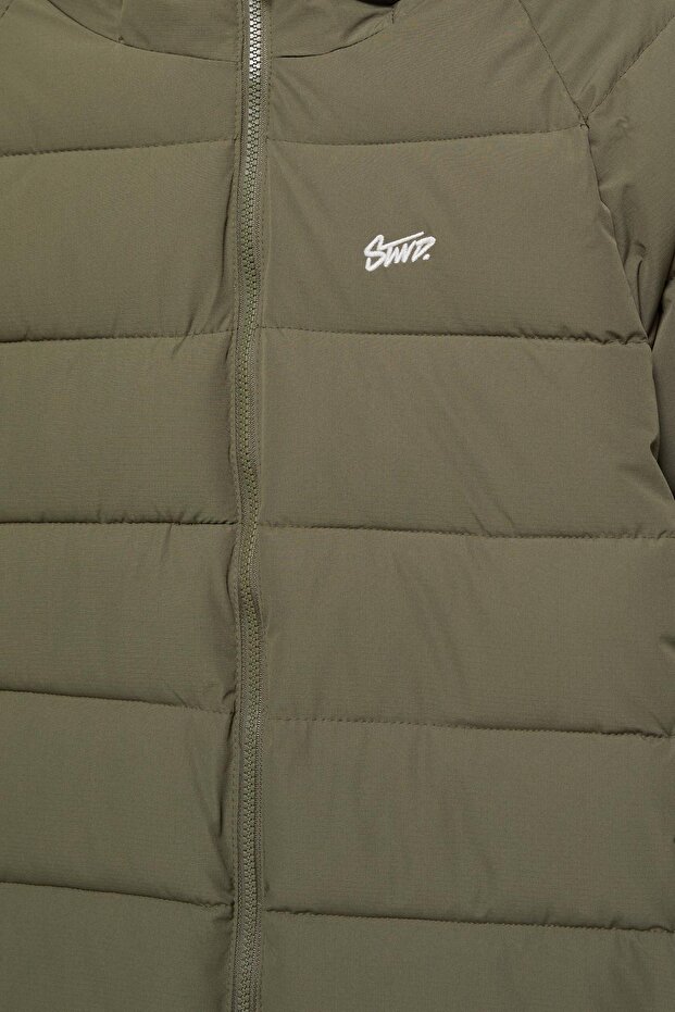 STWD hooded puffer jacket - 7