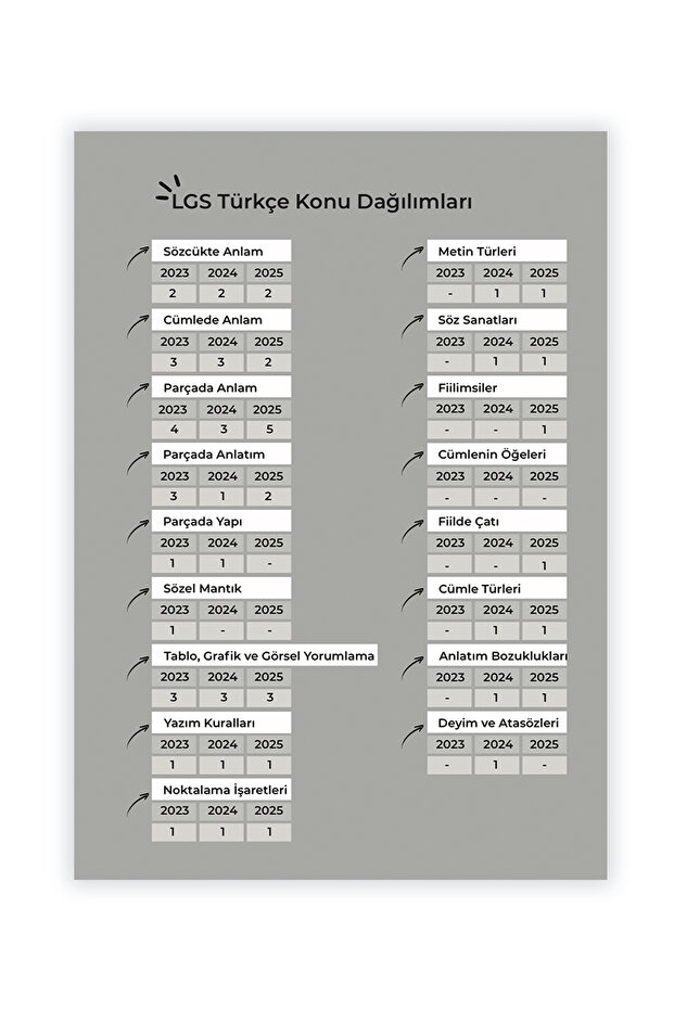 LGS Planlama defteri - 4
