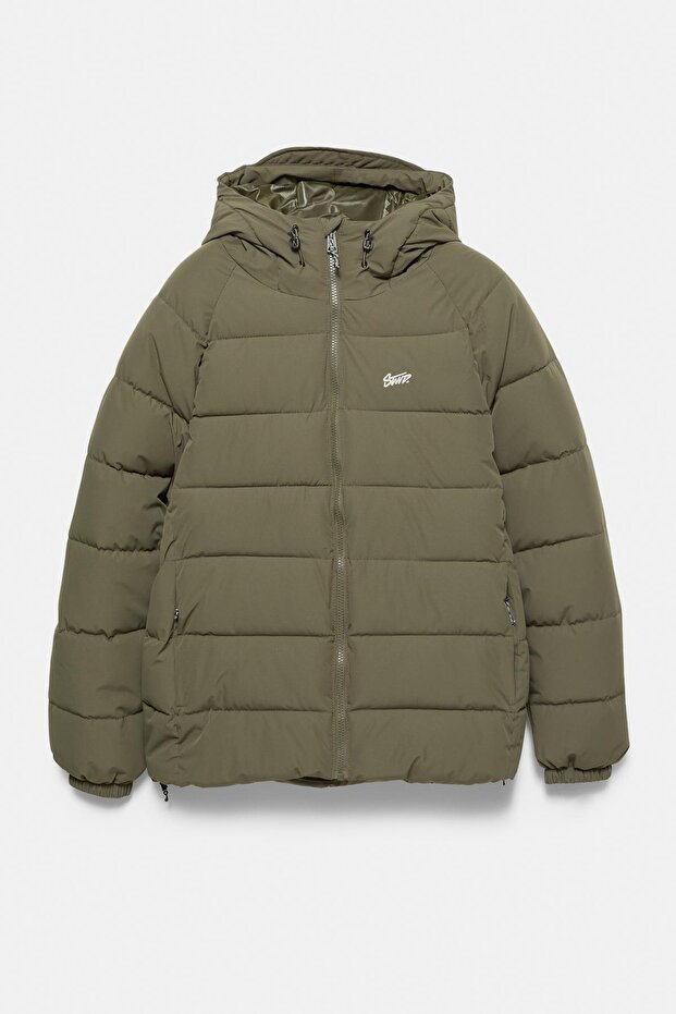 STWD hooded puffer jacket - 6