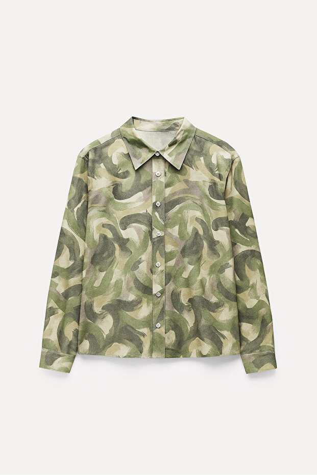 قميص قصير منقوش - 5