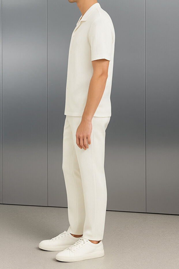 Erkek Regular Fit Örme Pantolon - 2