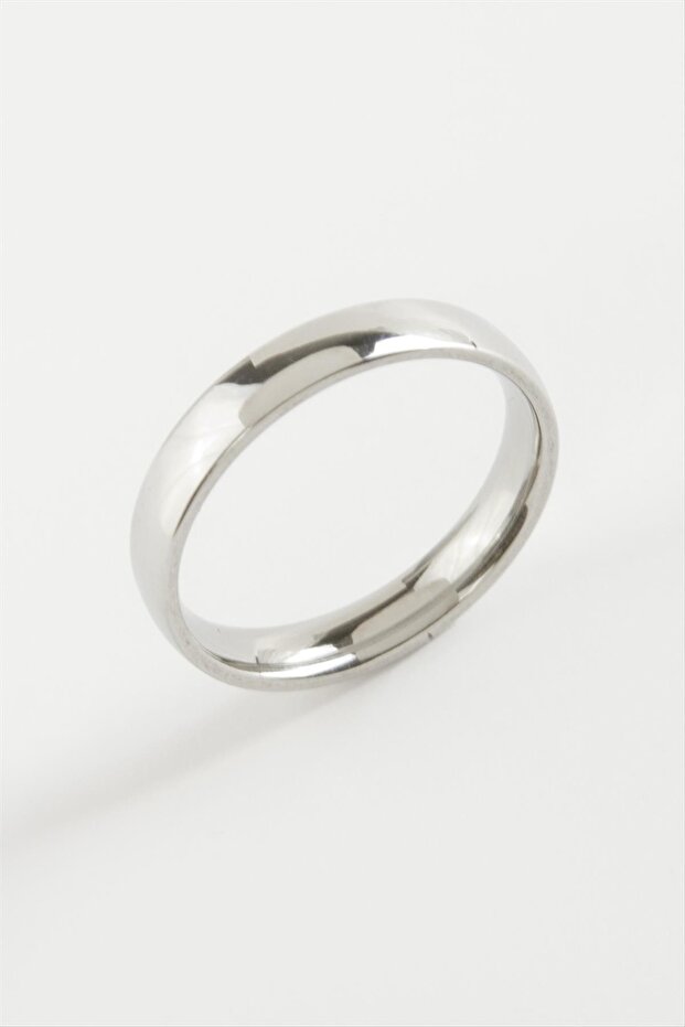 Steel Wedding Ring Ring 4 mm