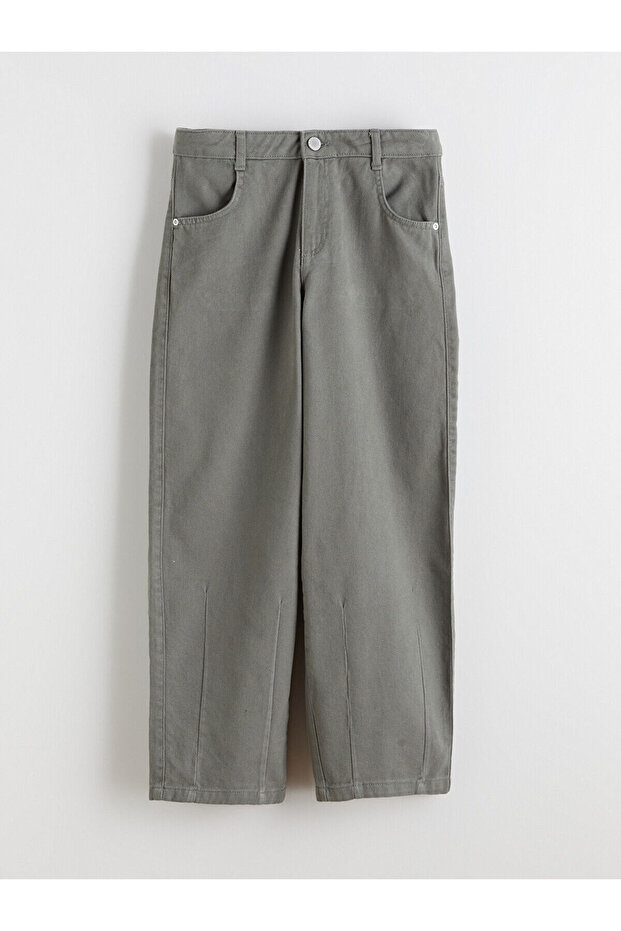 LCW Kids Baggy Fit Kız Çocuk Pantolon - 1