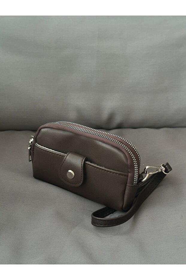 Acı kahve çok cepli cüzdan - 1