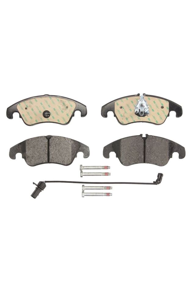 Brake pad set, front, Audi A6, C7, - 1