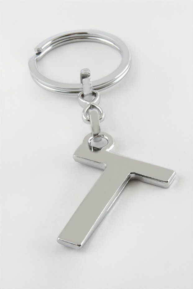Metal Letter Keychain