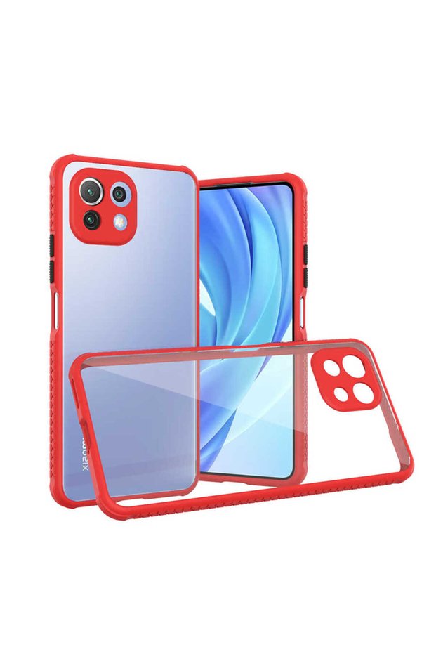 غطاء حماية لهاتف Mi 11 Lite من SHRP - أحمر