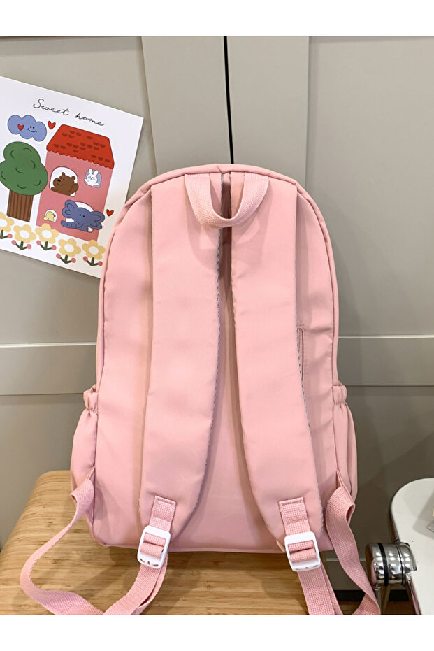 حقيبة ظهر صلبة بسحاب للإغلاق - 3