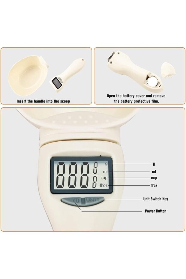 ملعقة قياس الطعام وميزان - 2