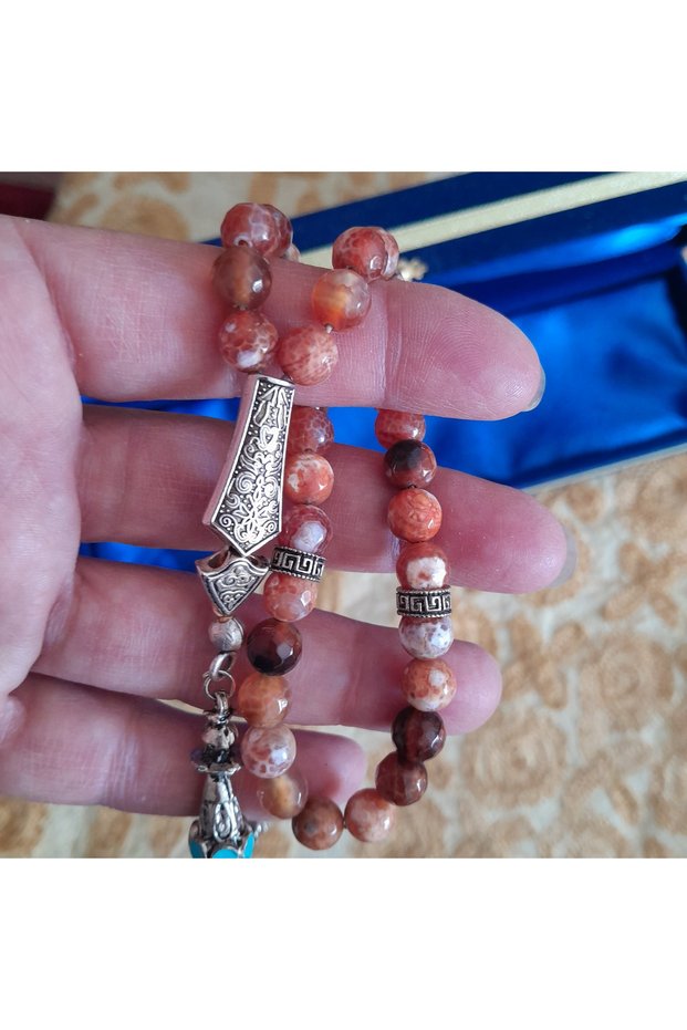 Real Agate Rosary