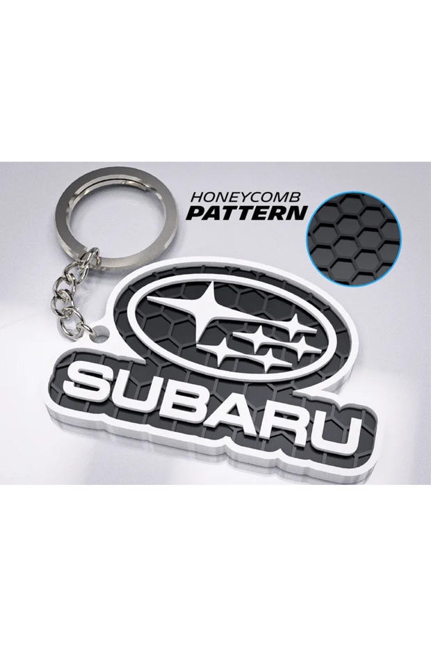 سلسلة مفاتيح بشعار سوبارو - 1