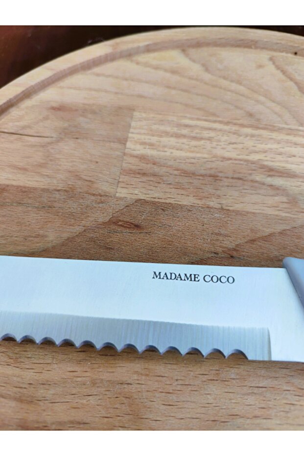 Nancy Ekmek Bıçağı Soft Grey - 32,5 cm - 3