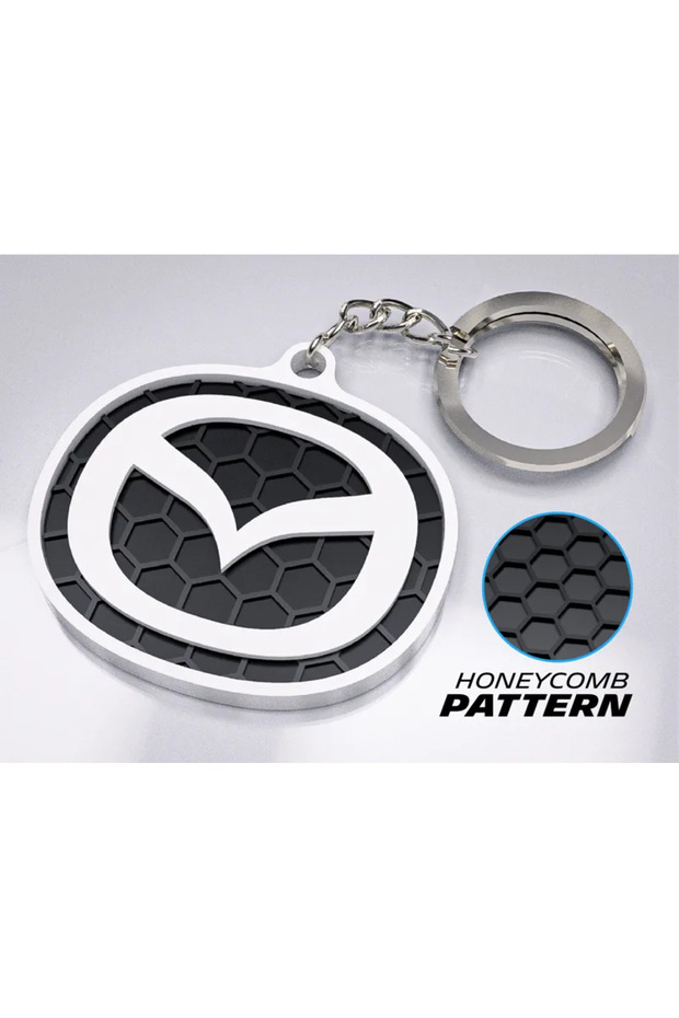 Mazda Single Logo Keychain - 1