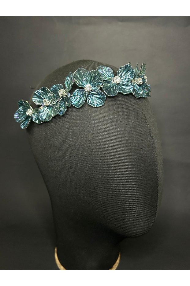 Dark Blue Navy Blue Accessory Engagement Bridal Accessory