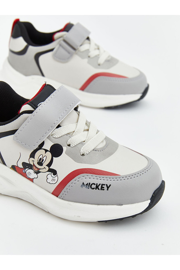 LCW Erkek Bebek Mickey Mouse Baskılı Spor Ayakkabı - 3